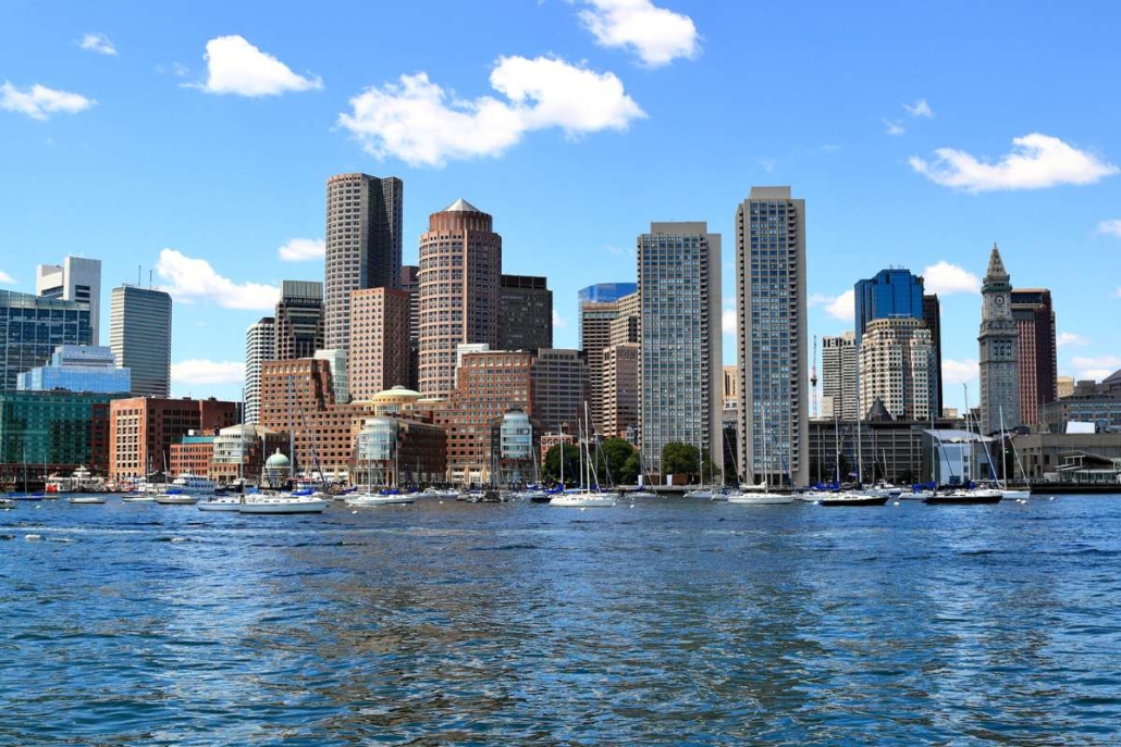 Boston Skyline Panoramic. Mobile IV services Boston MA.